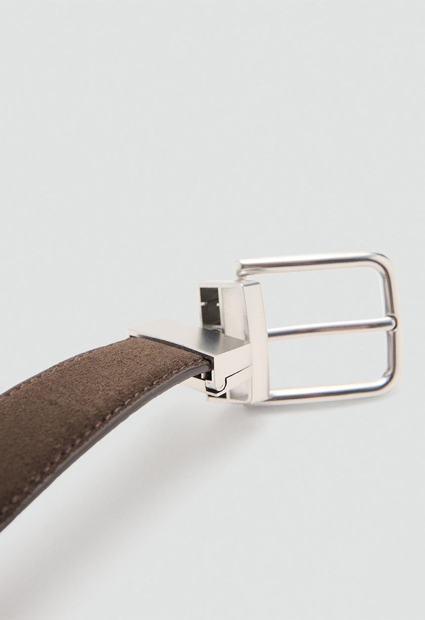 MANGO - Belt emili6 - brown