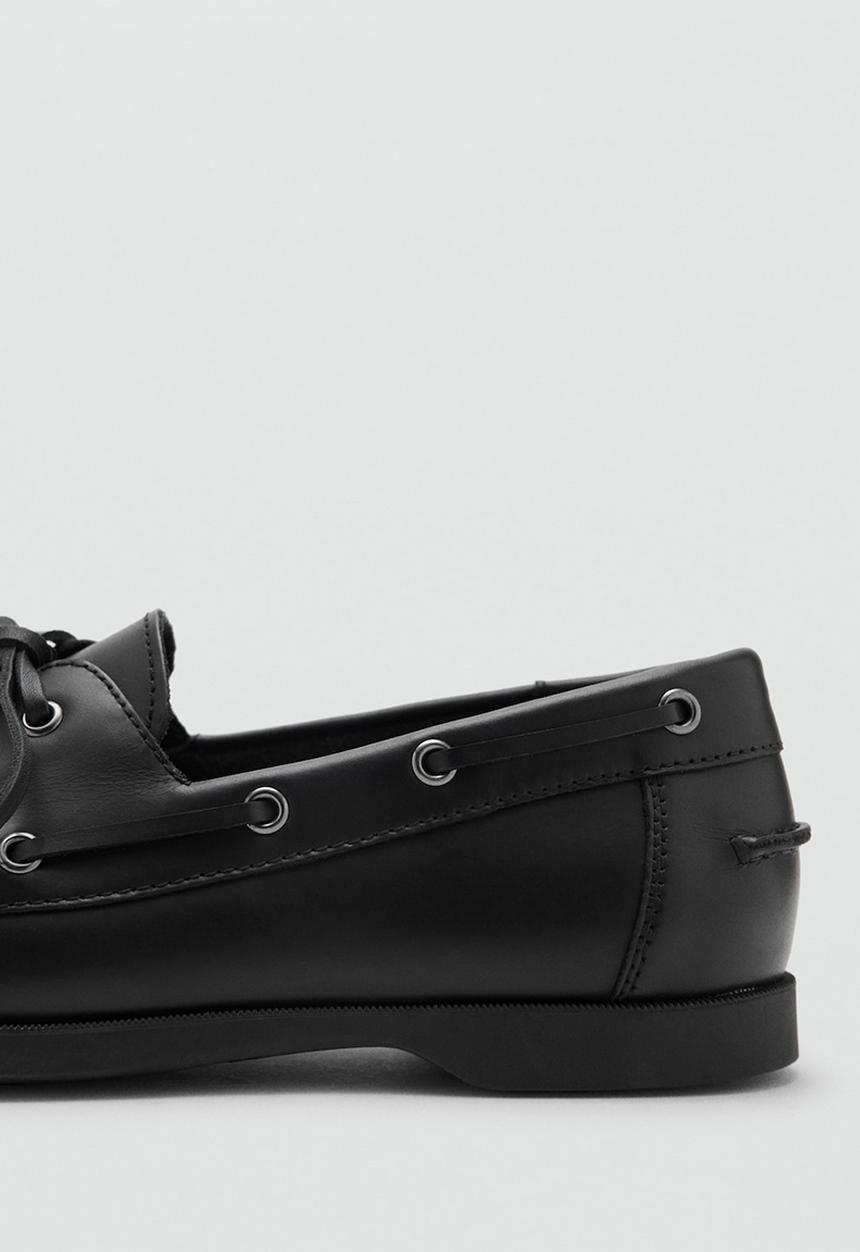 MANGO - Nautic loafer - black