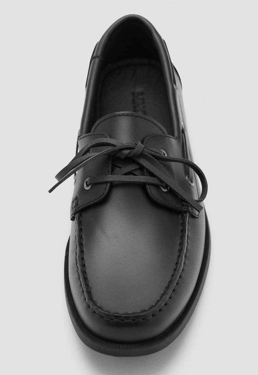 MANGO - Nautic loafer - black