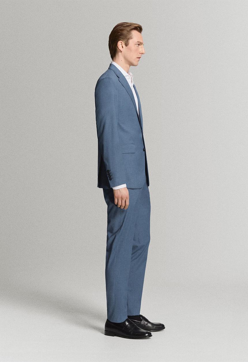 MANGO - Blazer Milan - Medium Blue