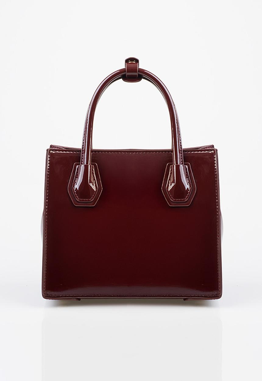 SISSY BOY - Miriam Medi Tote Patent - Burgundy