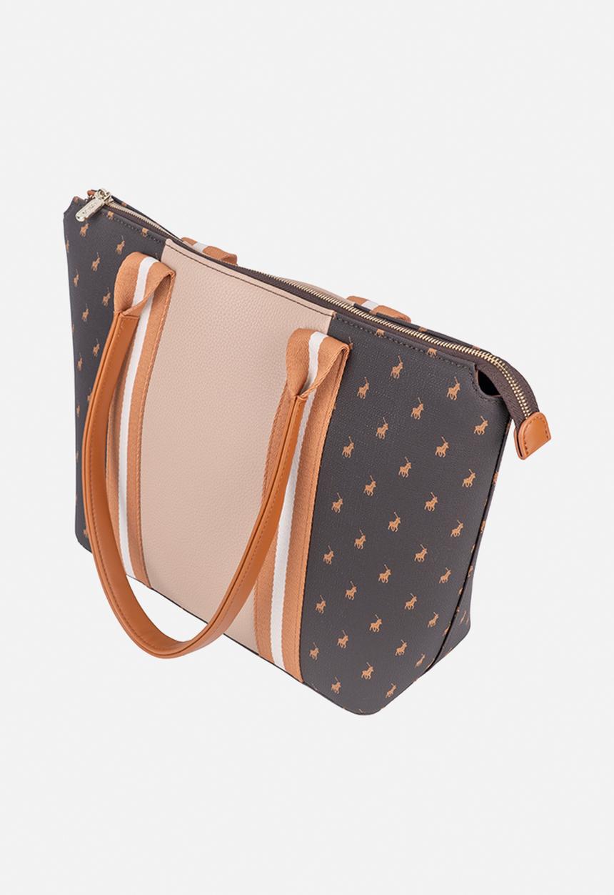 POLO - Isla tote bag - brown