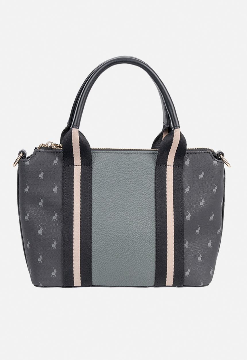 POLO - Isla shopper crossbody bag - black