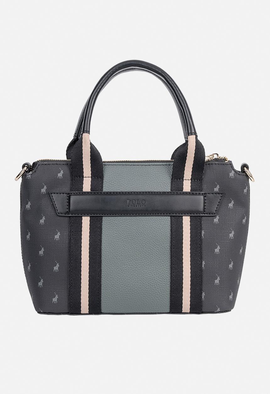 POLO - Isla shopper crossbody bag - black