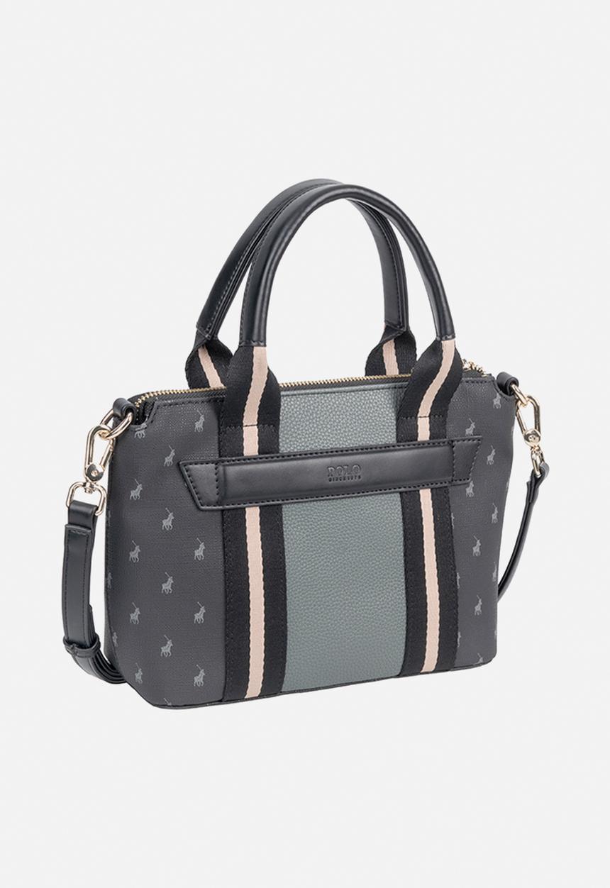 POLO - Isla shopper crossbody bag - black