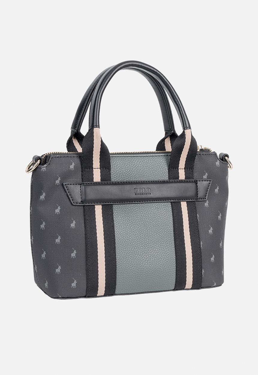 POLO - Isla shopper crossbody bag - black