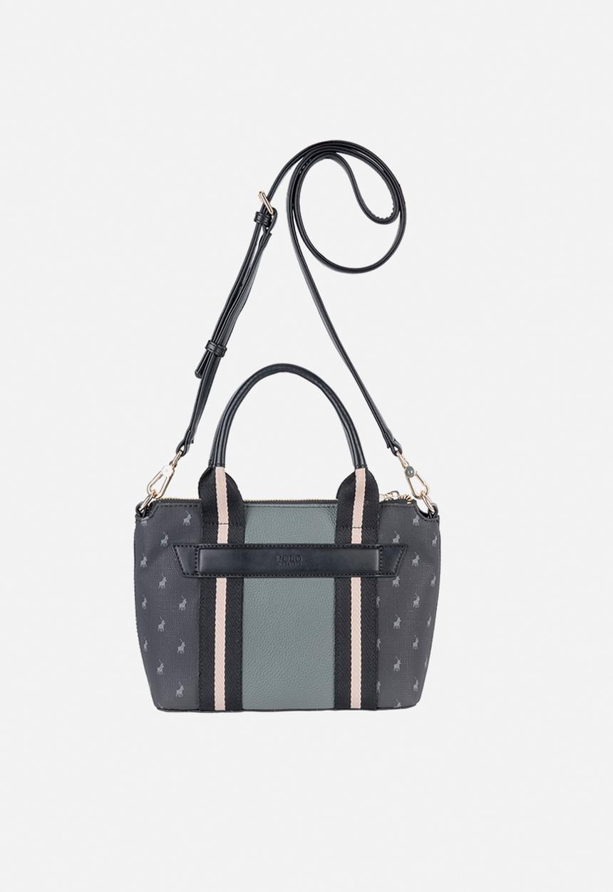 POLO - Isla shopper crossbody bag - black