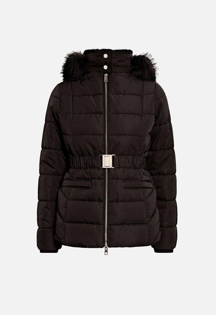 Forever New - Macey Short Puffer Jacket in Black