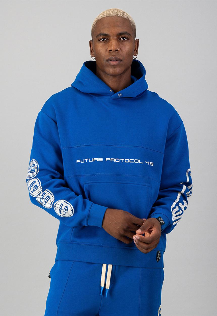 FP43 by S.P.C.C - M0D3M Hoodie  - Blue