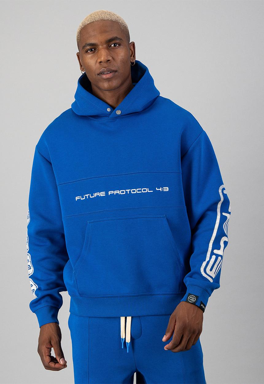 FP43 by S.P.C.C - M0D3M Hoodie  - Blue