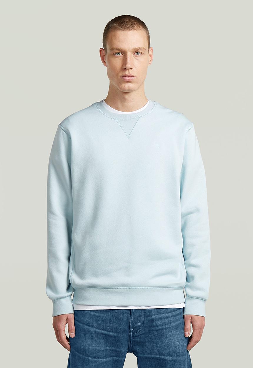 G-STAR - Premium Core R Sw L\S - Baby Blue