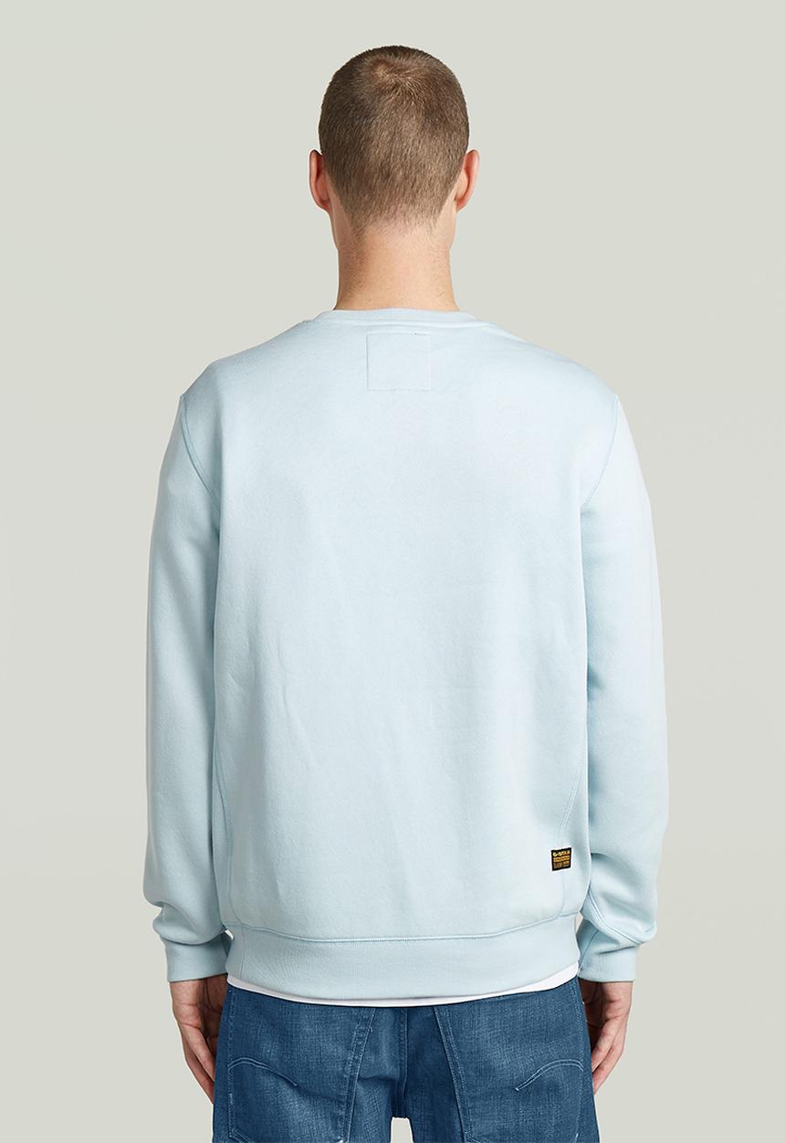 G-STAR - Premium Core R Sw L\S - Baby Blue