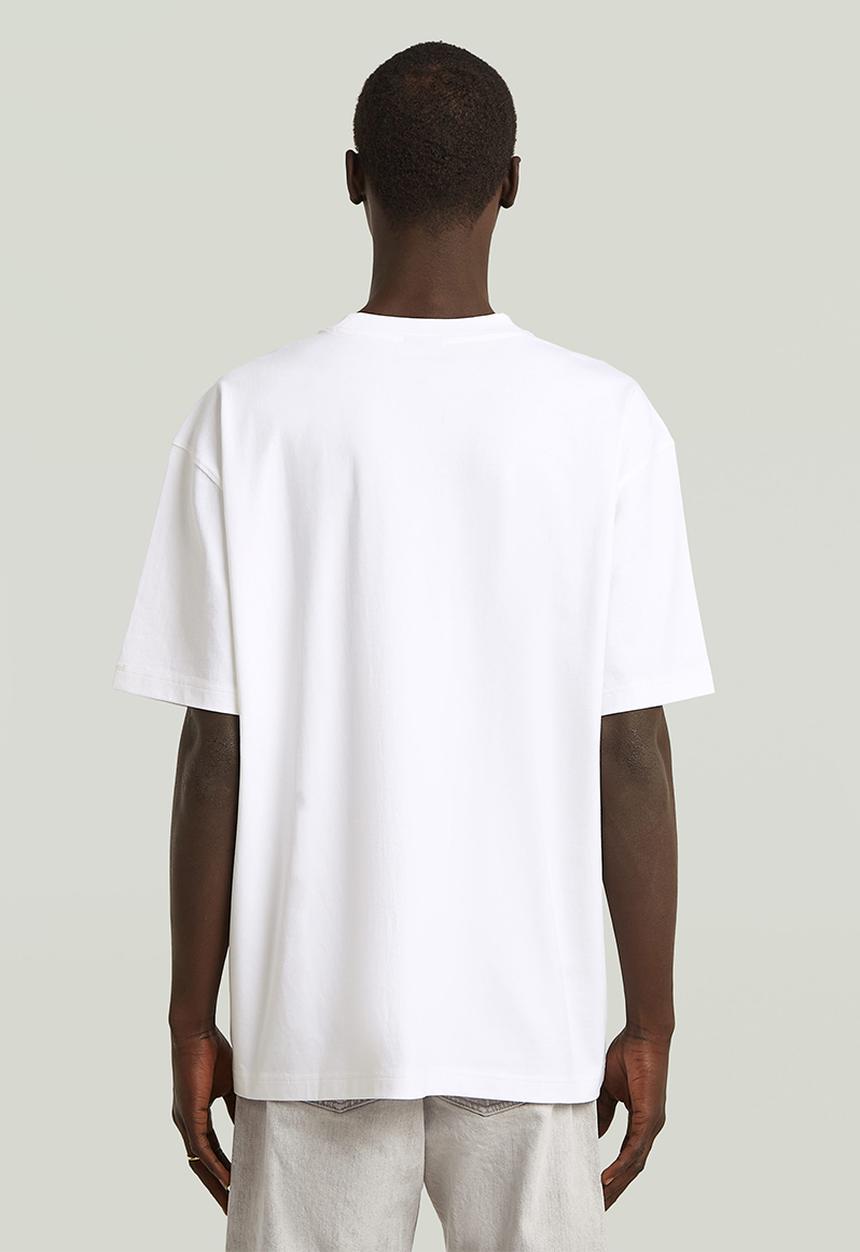 G-STAR - Hb Badge Relaxed R T - White