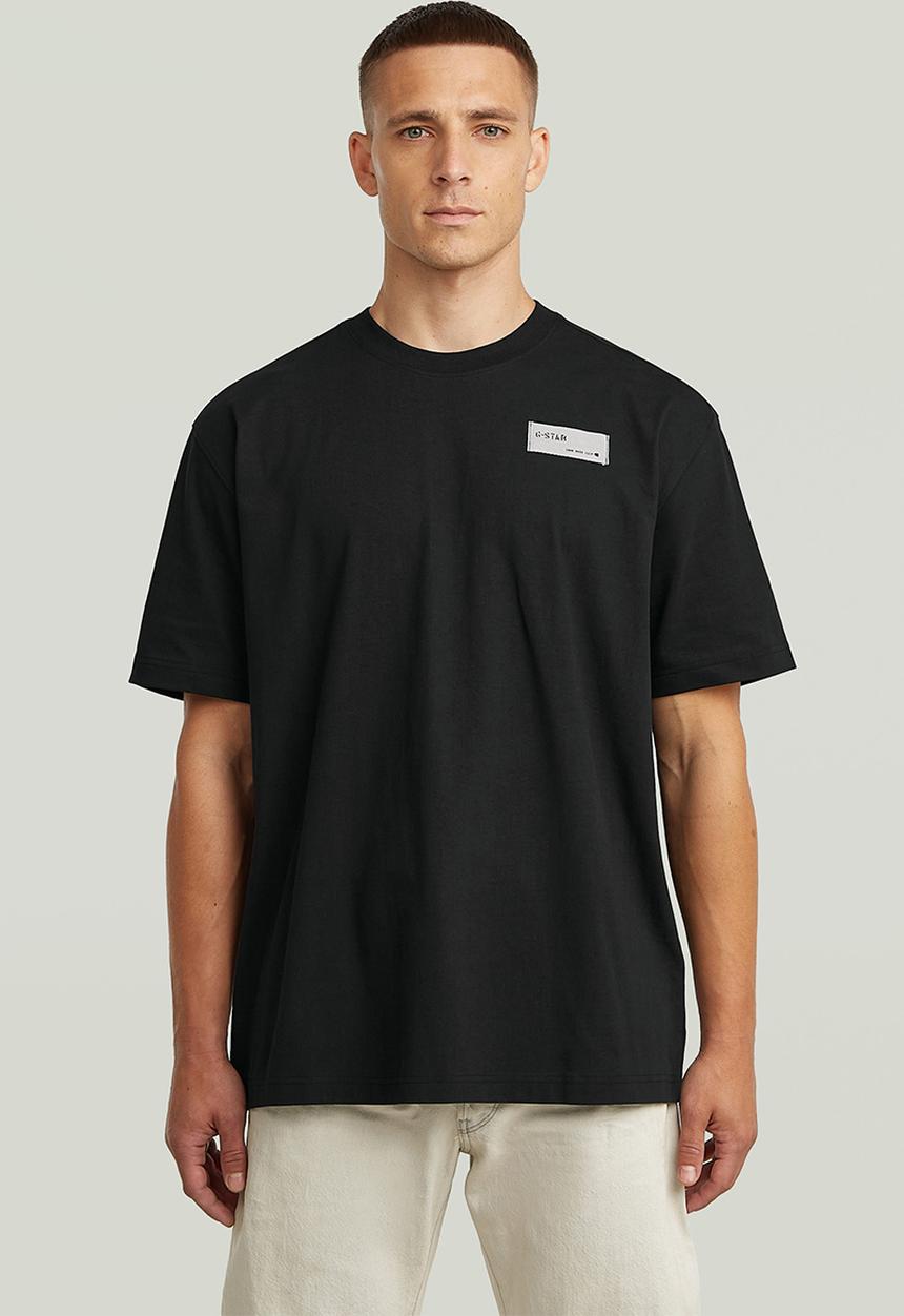 G-STAR - Hb Badge Relaxed R T - Dk Black