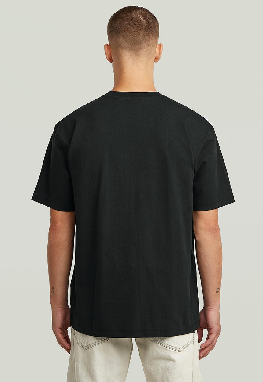 G-STAR - Hb Badge Relaxed R T - Dk Black