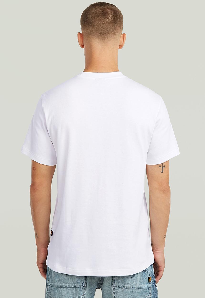 G-STAR - 90S Logo R T - White