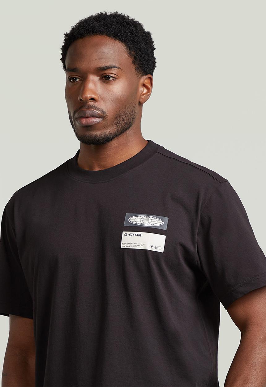 G-STAR - Box Globe Gr R T - Dk Black