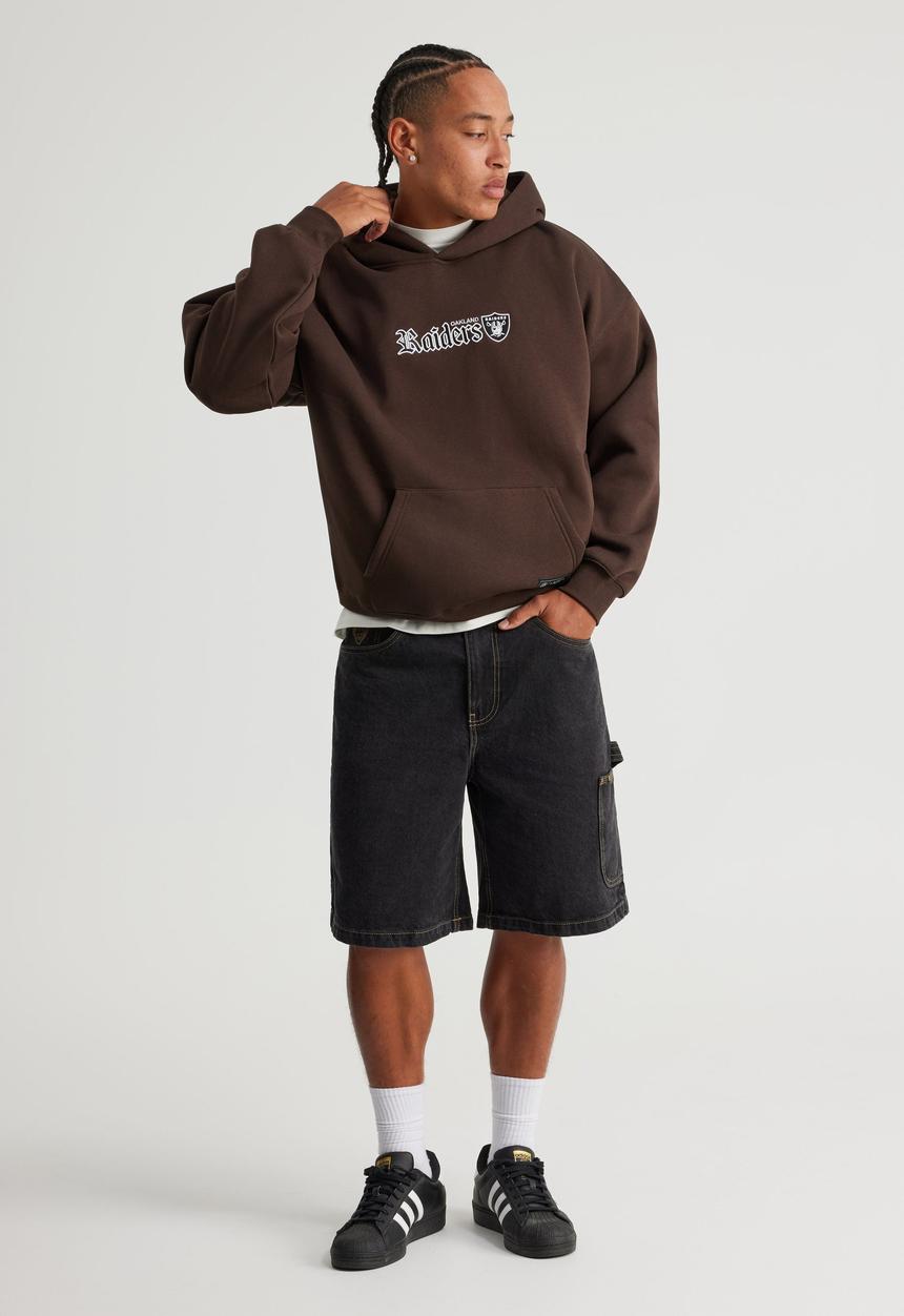 Factorie - Nfl Hoodie - Lcn Nflwalnut/Raiders Front