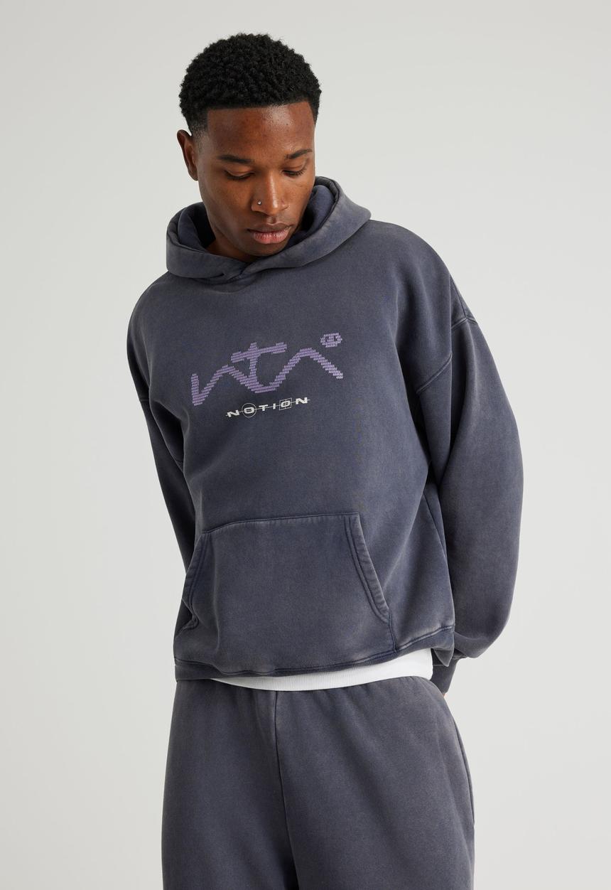 Notion Hoodie - Ntn Washed Navy Blazer/Schematics