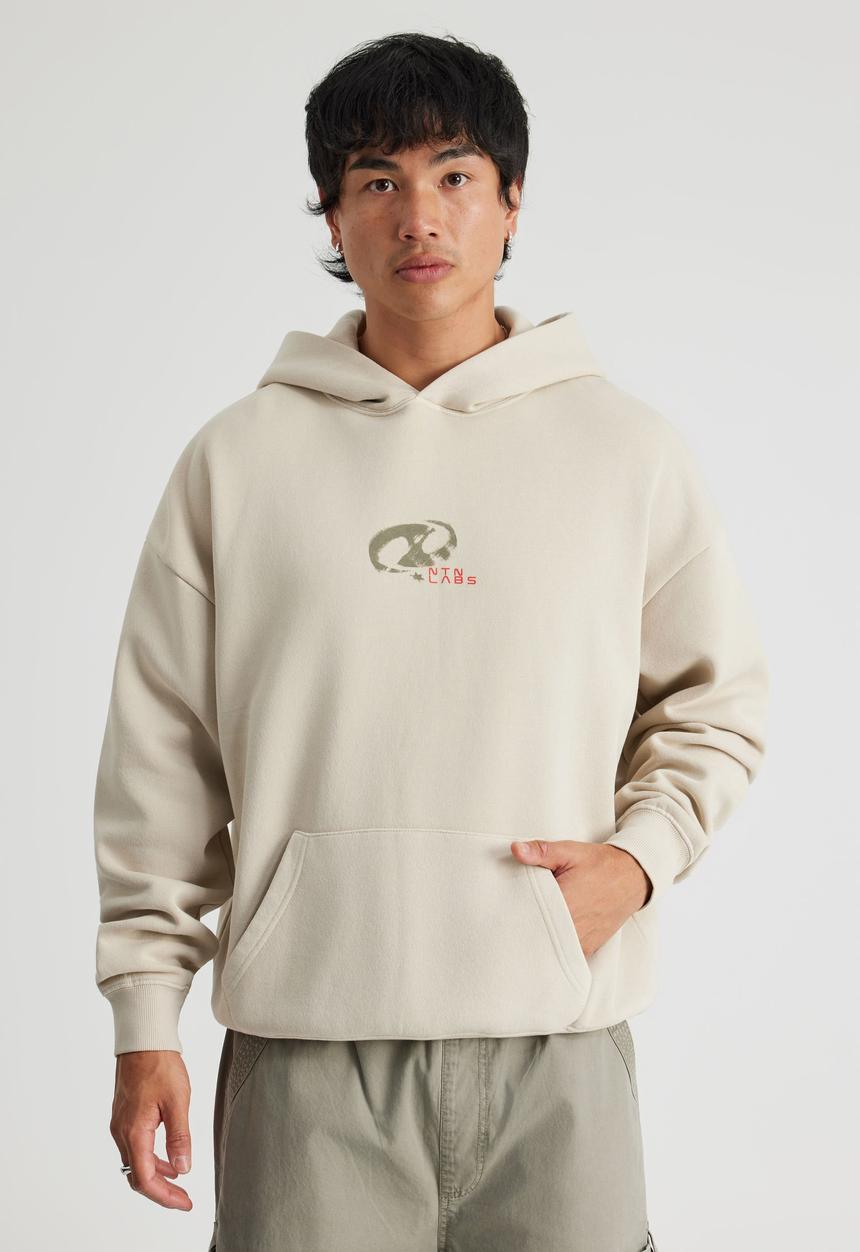 Factorie - Notion Hoodie - Ntn Washed Pebble /Nihilism
