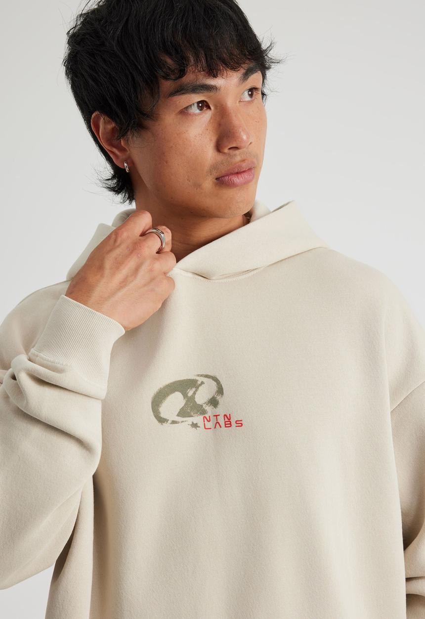 Factorie - Notion Hoodie - Ntn Washed Pebble /Nihilism