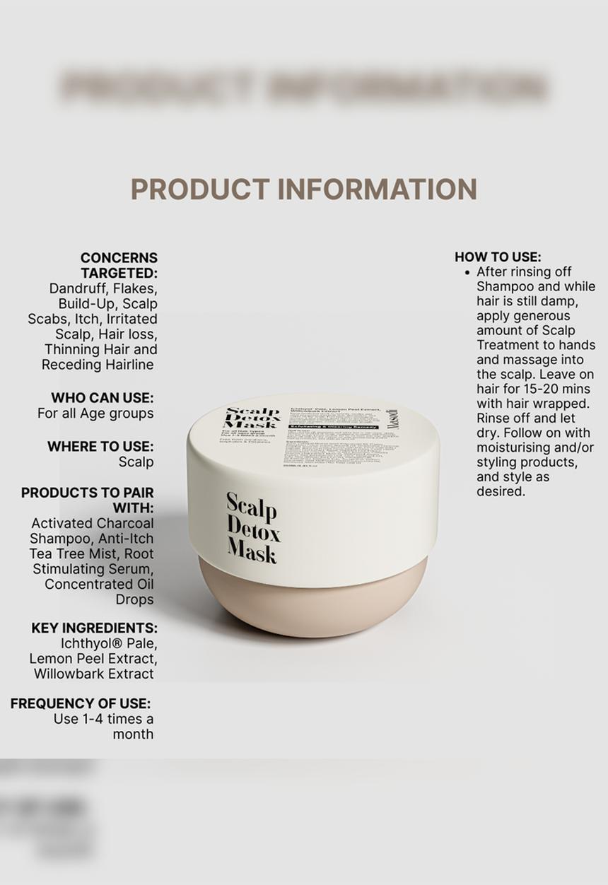 Masodi - Scalp Detox Mask - 250ml