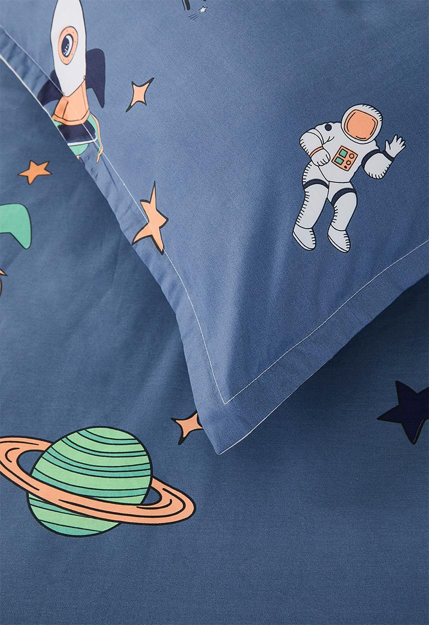 Pop Candy - 200TC space duvet cover set - dark blue