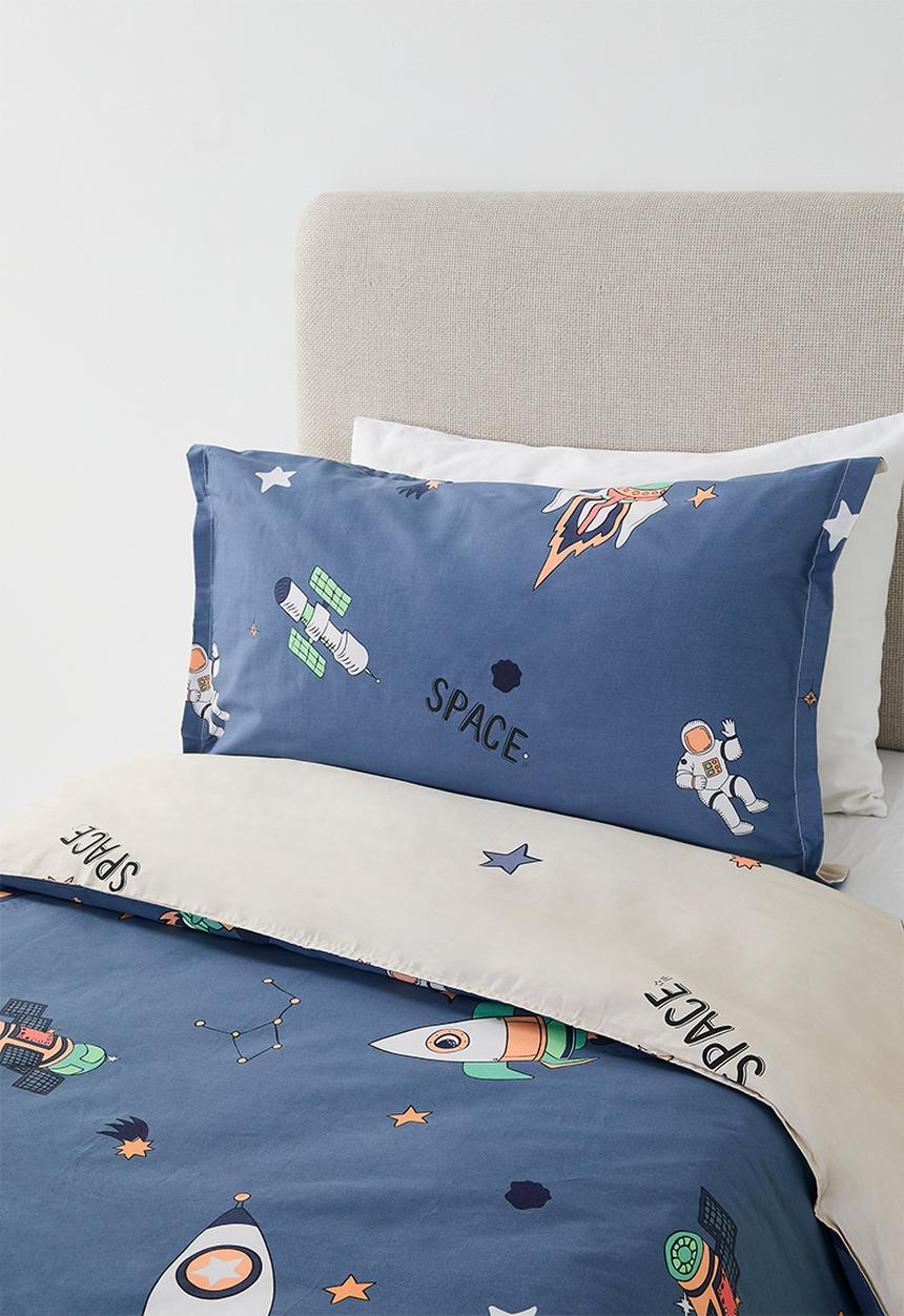 Pop Candy - 200TC space duvet cover set - dark blue