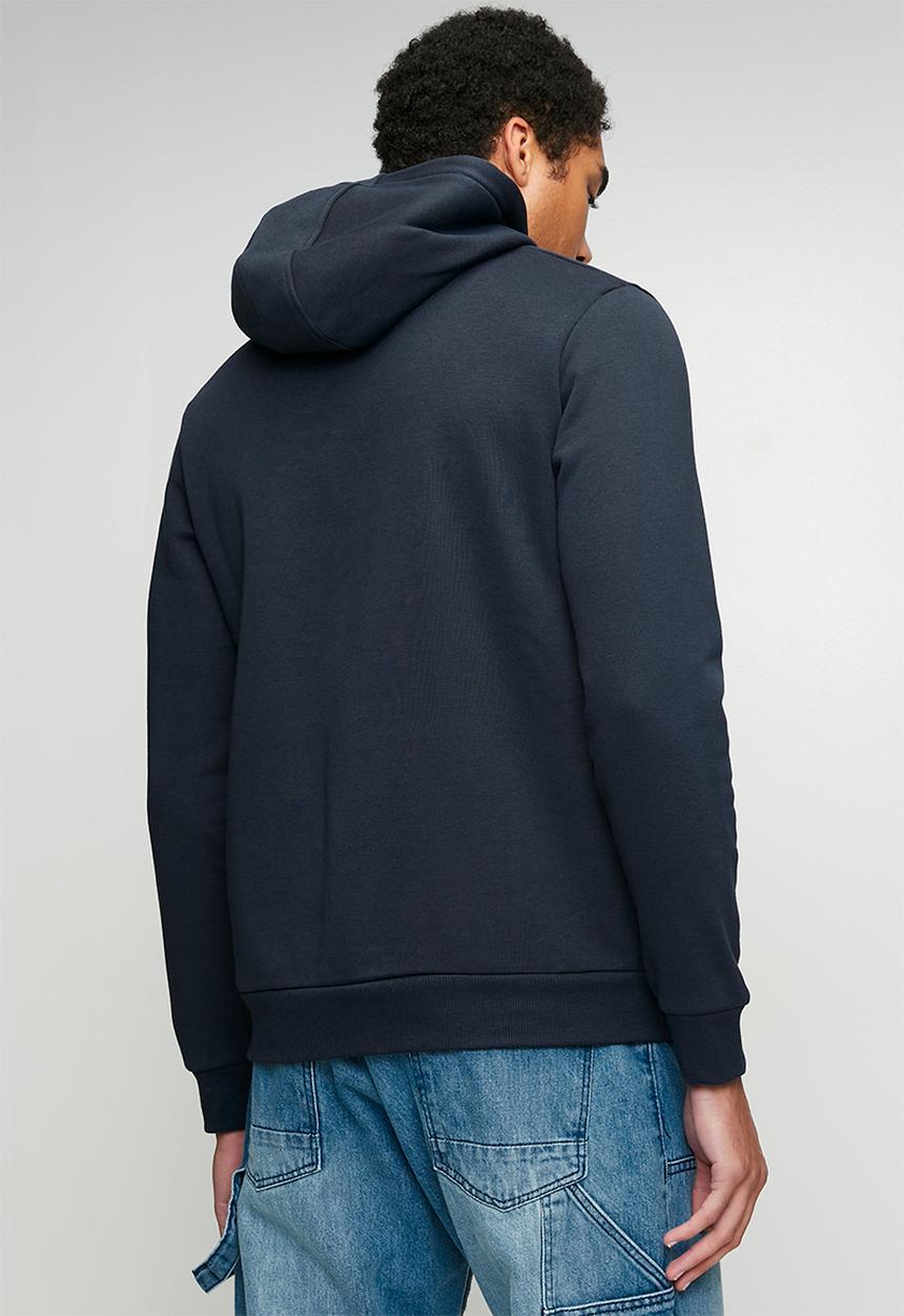 Brave Soul - Blank  Essential Hoody Overhead - Navy
