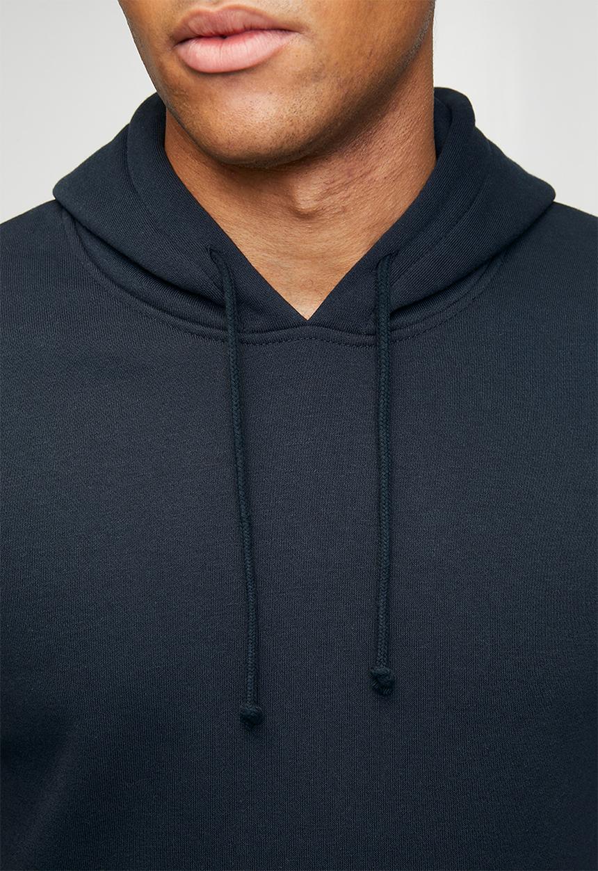 Brave Soul - Blank  Essential Hoody Overhead - Navy
