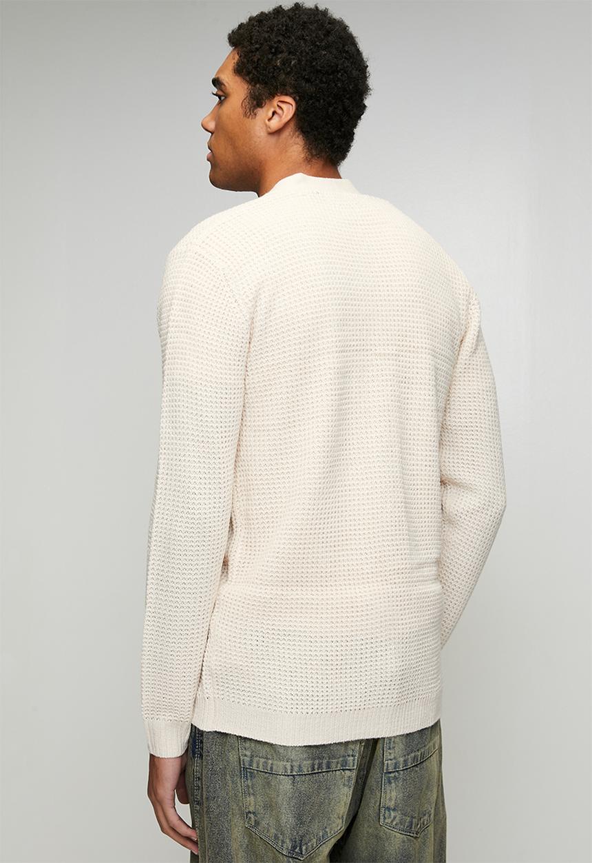 Brave Soul - Button Through Cardigan - Oatmeal