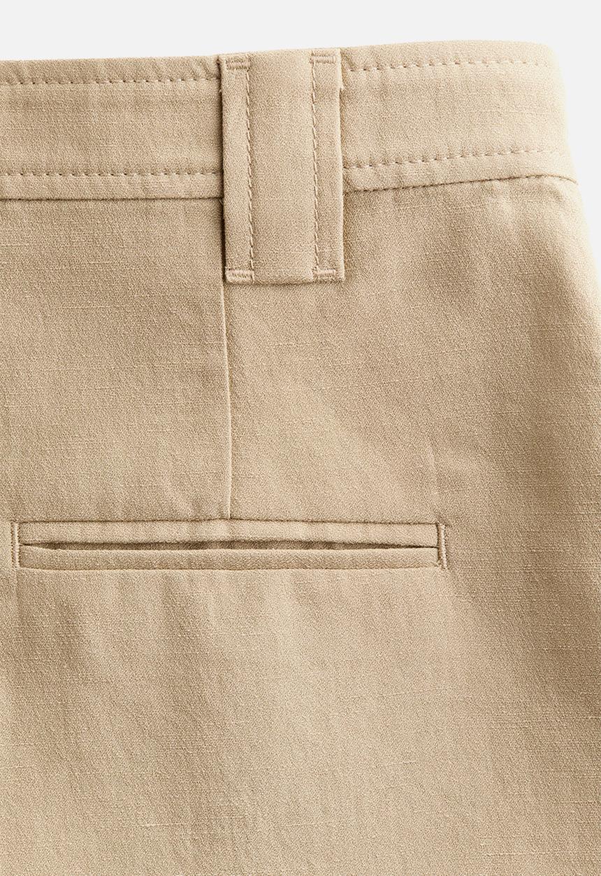 H&M - H&M Studio: Linen-blend shorts - beige