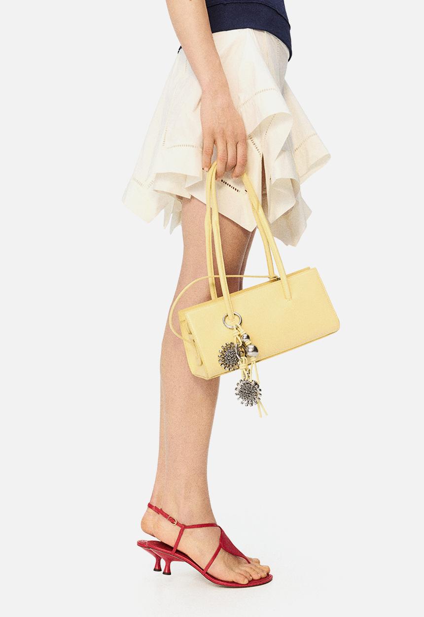 H&M - H&M Studio: Draped-panel wrap skirt - cream