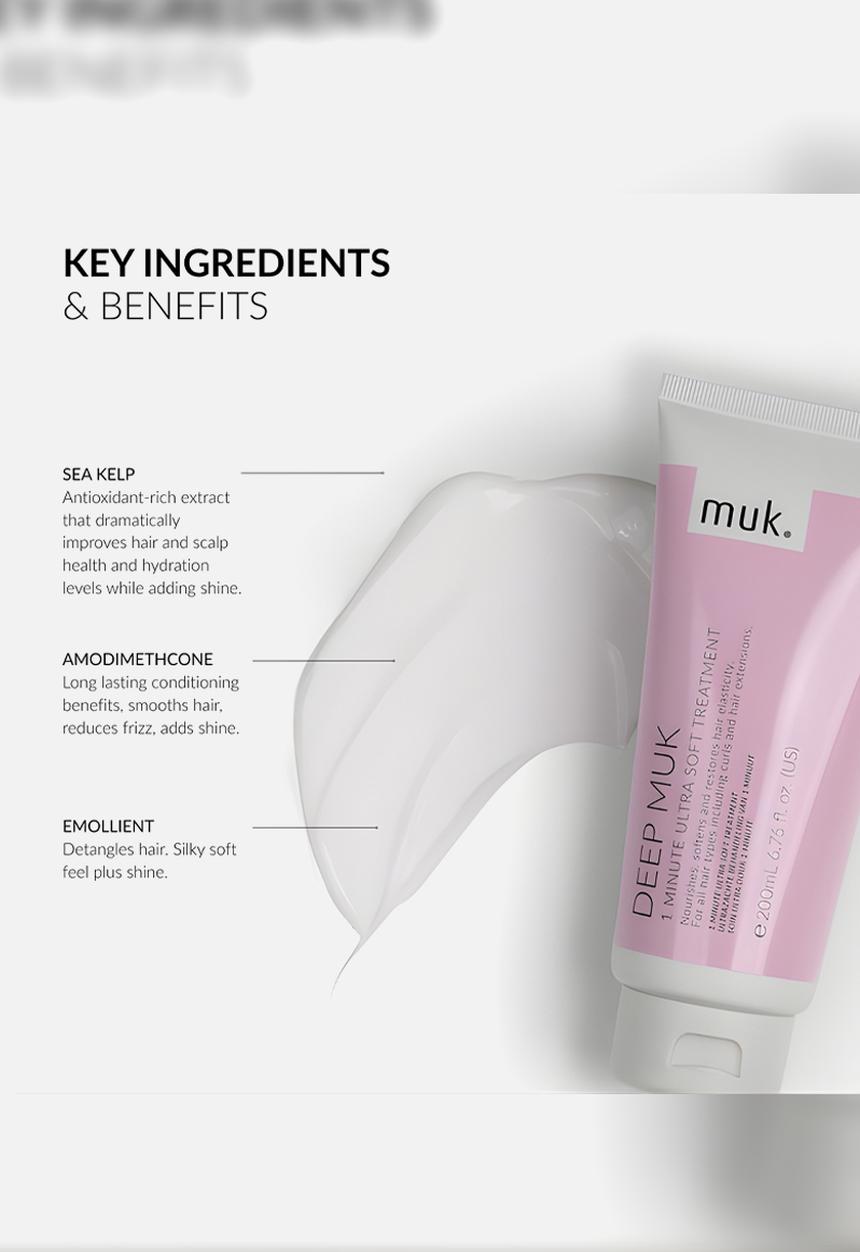MUK Haircare - Deep 1 Minute  Treatment - 200ml