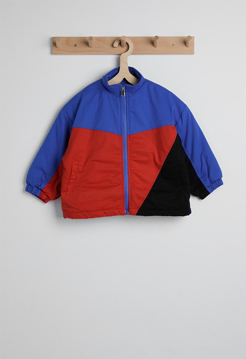 Pop Candy - Vintage-inspired jacket - blue/red/black
