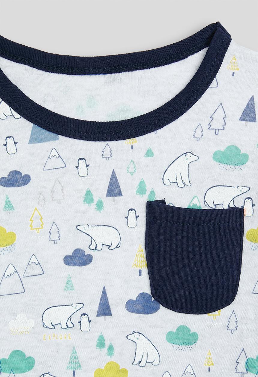 Pop Candy - Pj set - white/navy/multi