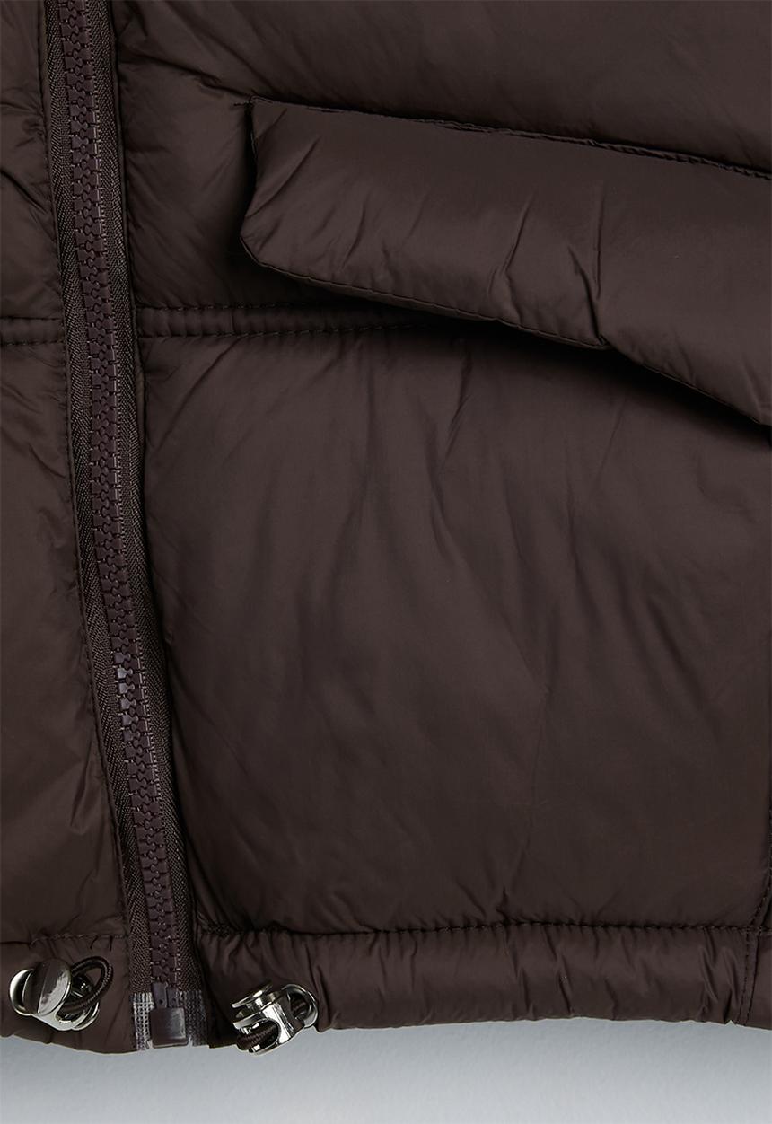 Pop Candy - Puffer vest - burgundy