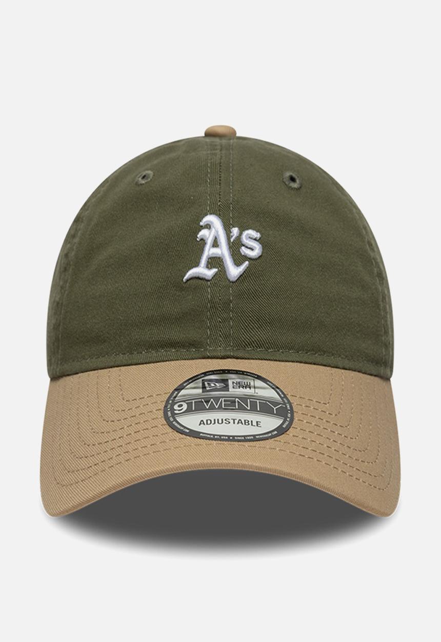 New Era - Mini Washed Contrast 920 Oakland Athletics - Green