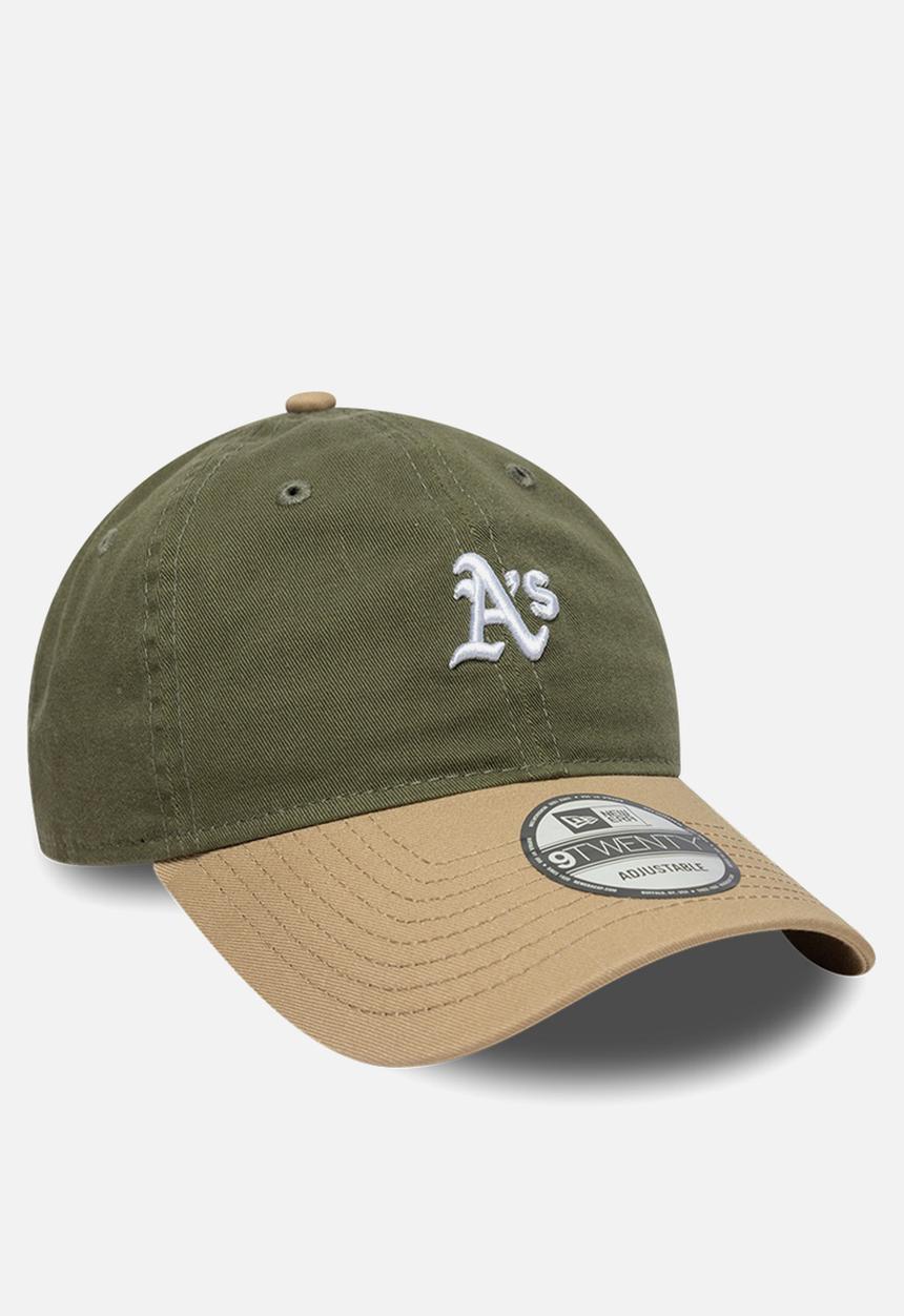 New Era - Mini Washed Contrast 920 Oakland Athletics - Green