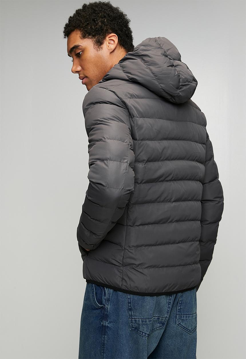 Brave Soul - Grant" Puffer Jacket - Grey