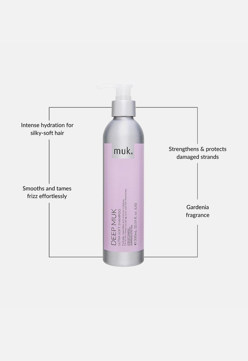 MUK Haircare - Deep Ultra Soft Shampoo - 300ml