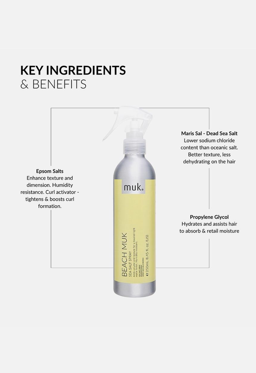 MUK Haircare - Beach Sea Salt Spray - 250ml