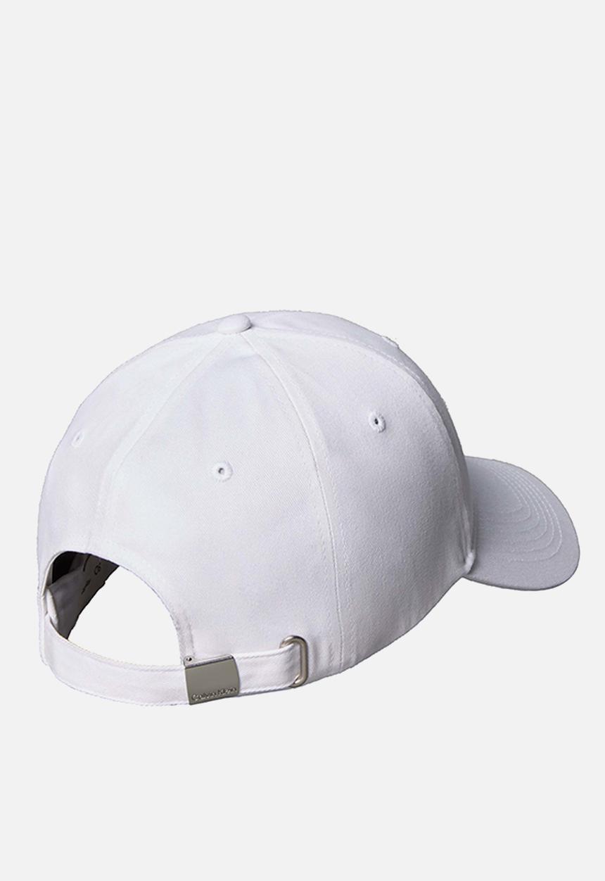 Calvin Klein - Monologo Woven Patch Bb Cap - Bright White
