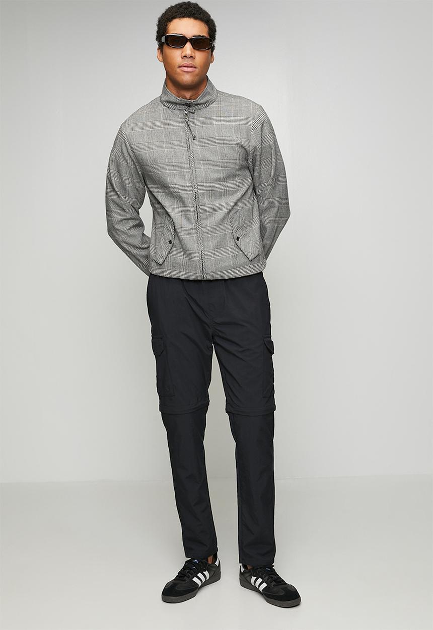 Brave Soul - Taslan Cargo Pant - Black
