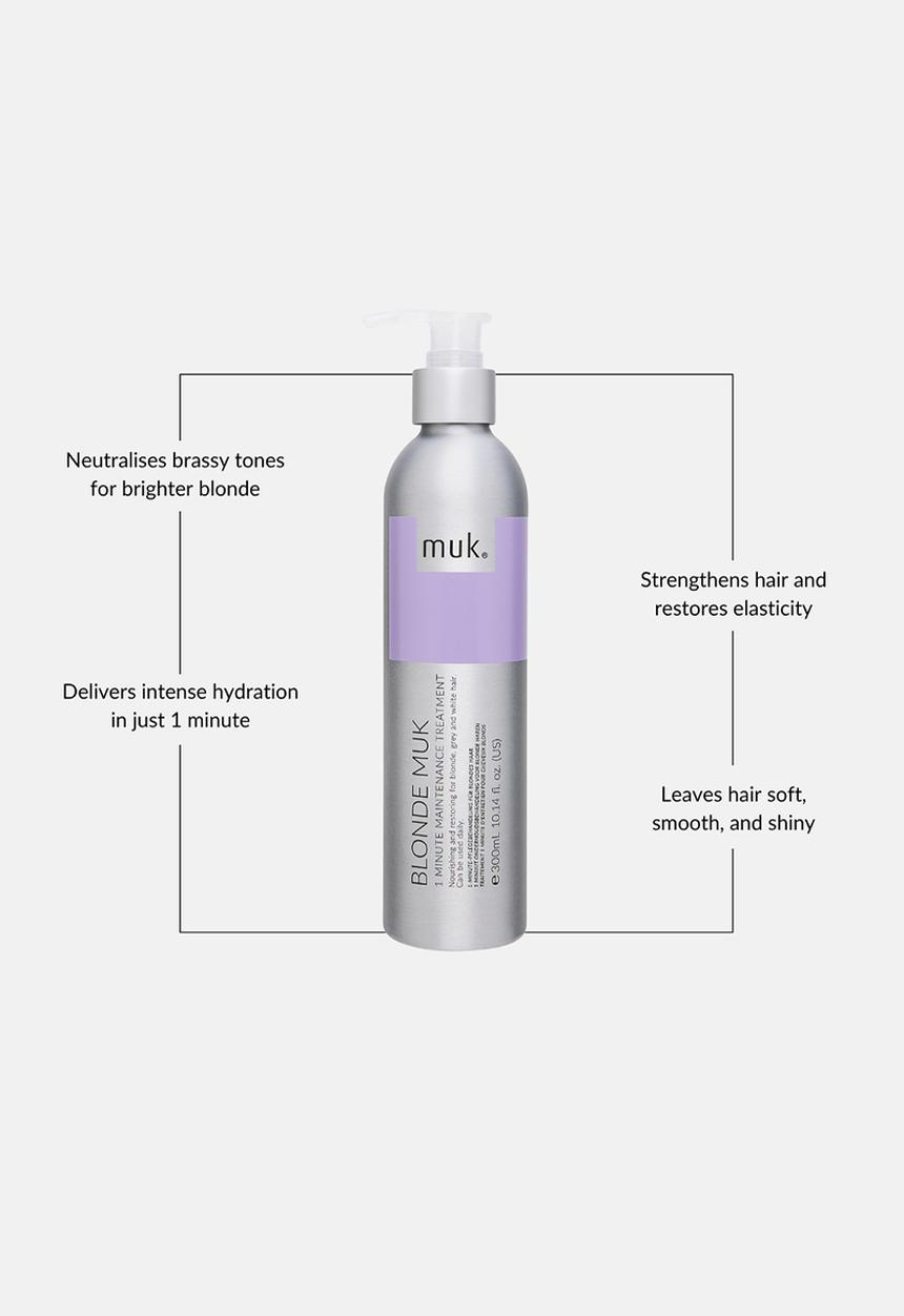 MUK Haircare - Blonde muk 1 Minute  Treatment - 300ml