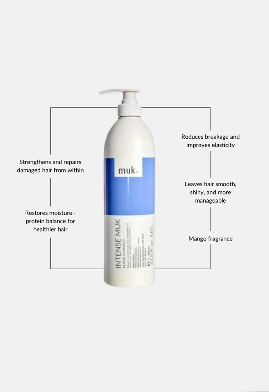 MUK Haircare - Intense Repair Shampoo - 1l
