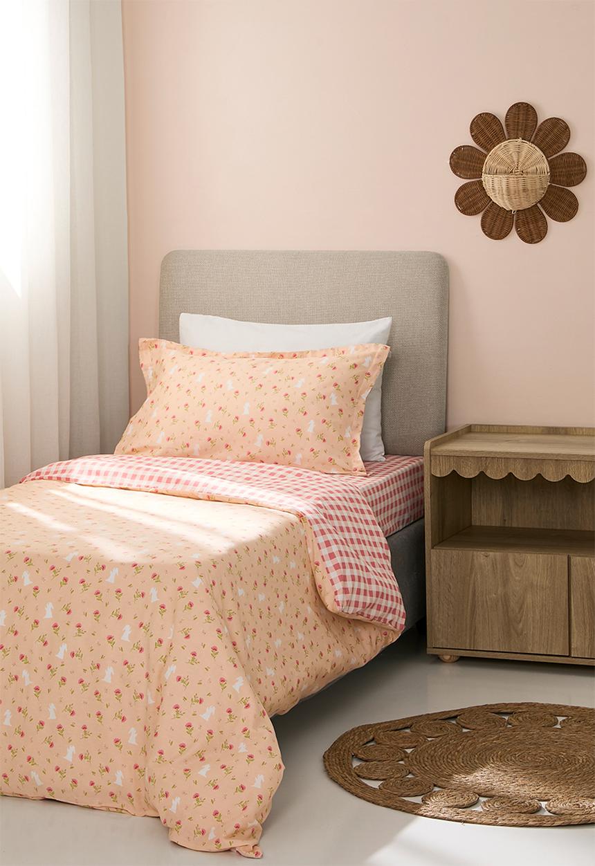 Woven straw mat - neutral