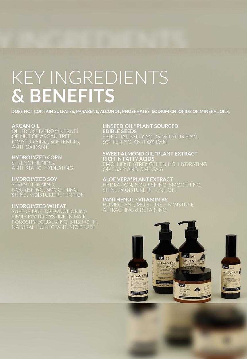 MUK Haircare - muk Spa Argan Oil Treatment - 100ml
