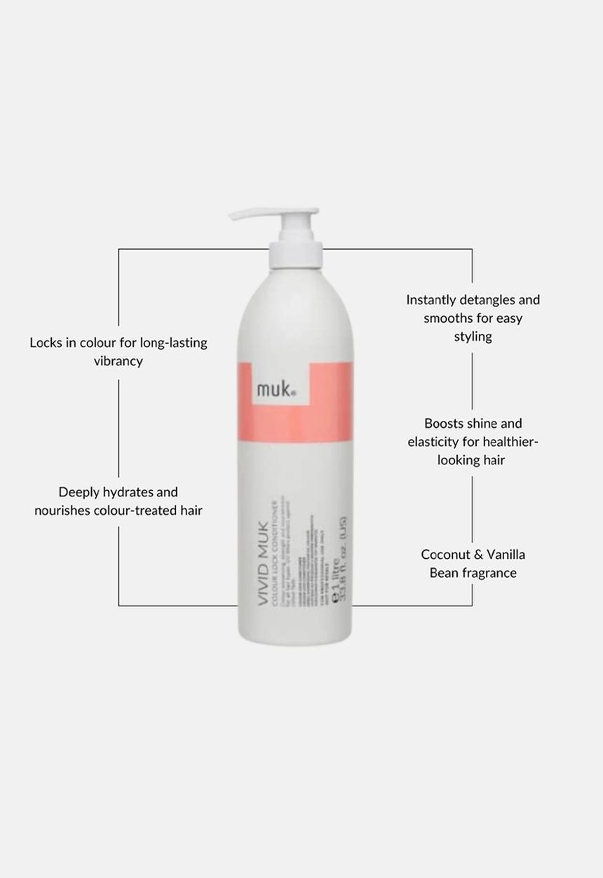MUK Haircare - Vivid Colour Conditioner - 1l
