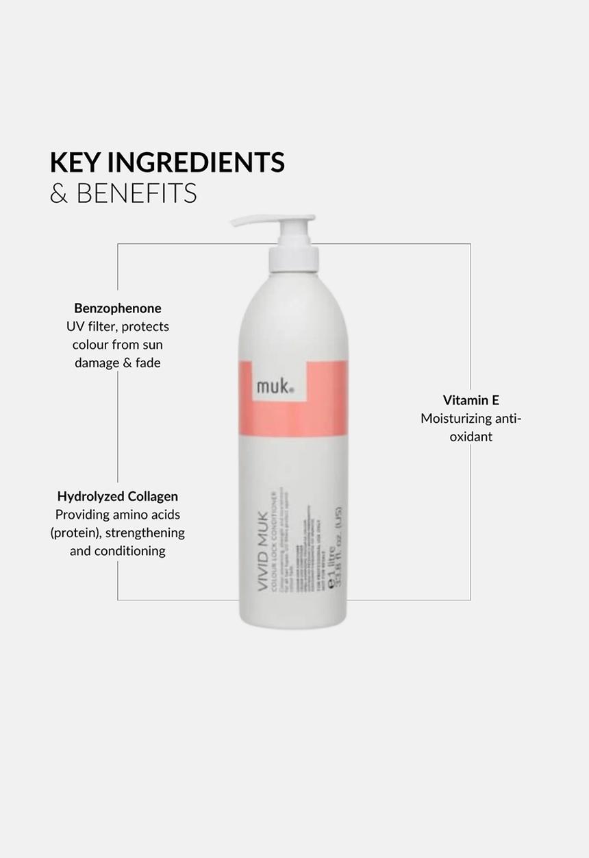 MUK Haircare - Vivid Colour Conditioner - 1l